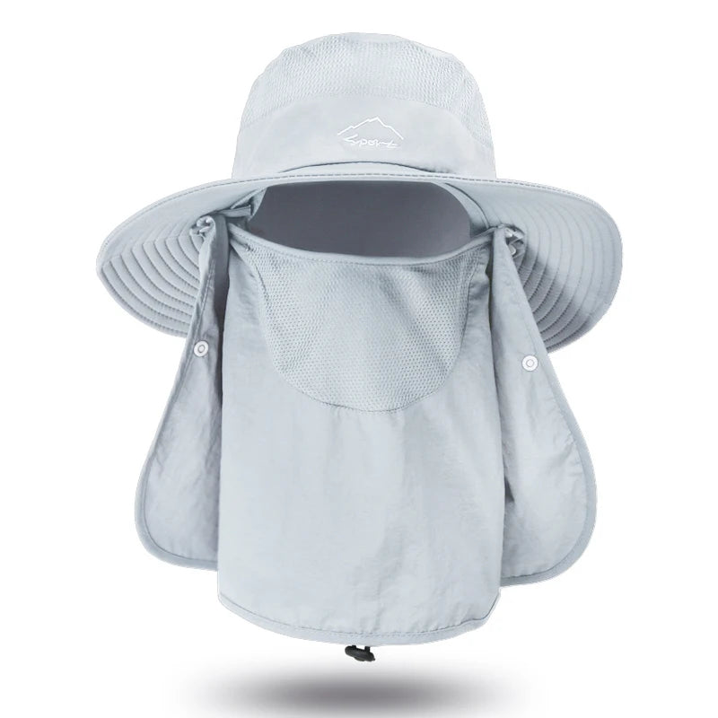 Chapeau Couverture Intégrale Anti-UV Déperlant Randonnée